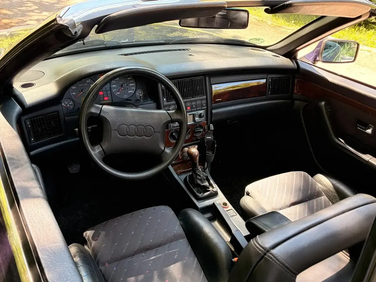 Gebraucht Audi 80 150 PS (110 kW) 1994 Violet Cabrio
