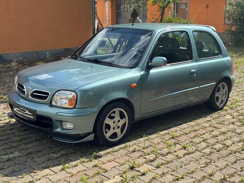 Grün Gebraucht 2002 Nissan Micra Kleinwagen | 1.350 € (Fairer Preis) - Bild 1/4