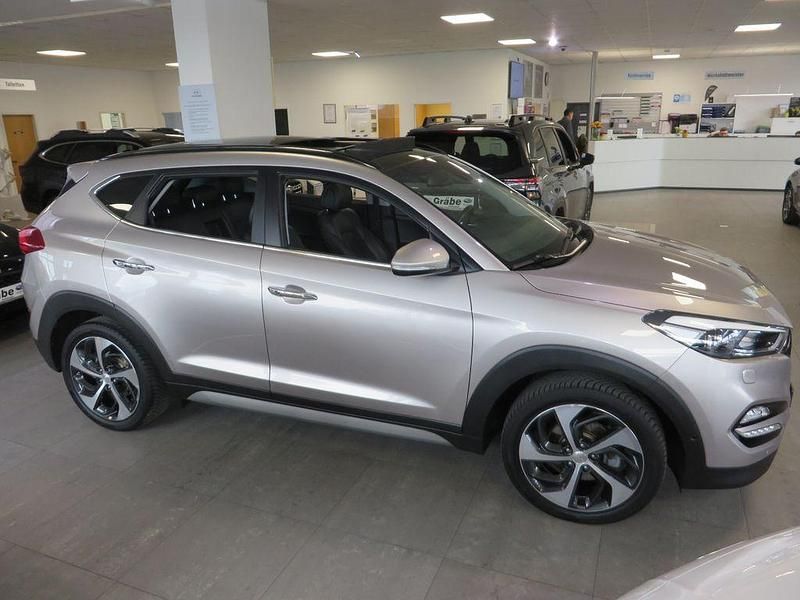 Gebraucht Hyundai Tucson Premium 185 PS (136 kW) 2017 Weiß SUV