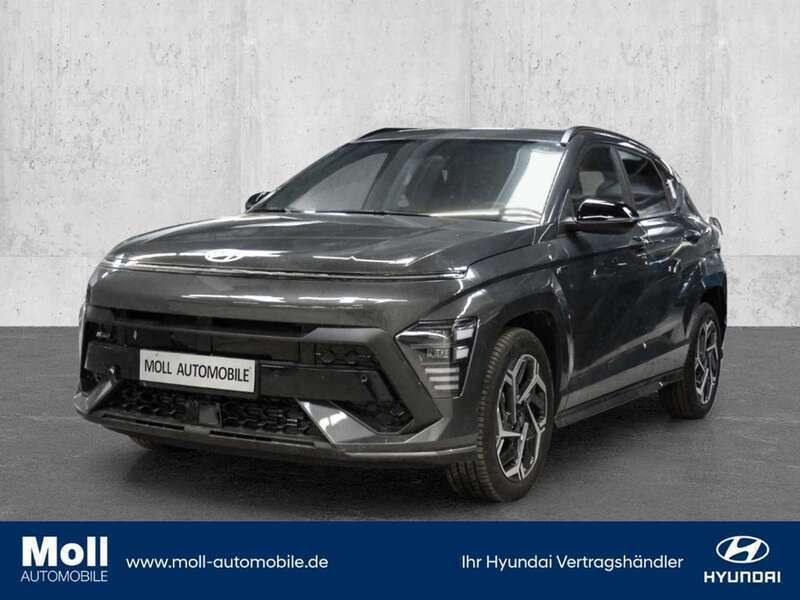 Grau Gebraucht 2023 Hyundai Kona N Line SUV | 31.490 € (Guter Preis) - Bild 1/4