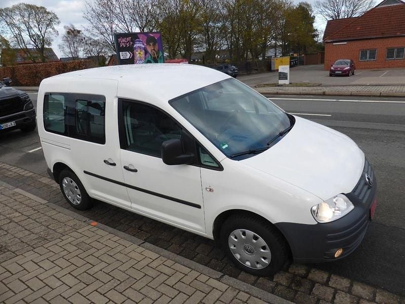 Gebraucht VW Caddy Team 80 PS (58 kW) 2008 Weiß Van / Kleinbus