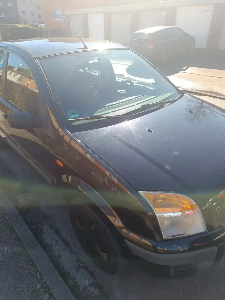 Second-hand Ford Fusion 75 CP (55 kW) 2008 Negru Hatchback