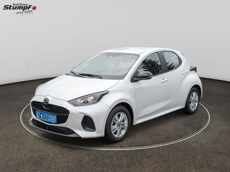 Weiß Gebraucht 2024 Mazda 2 Center-Line Limousine | 25.990 € (Etwas zu teuer) - Bild 1/4