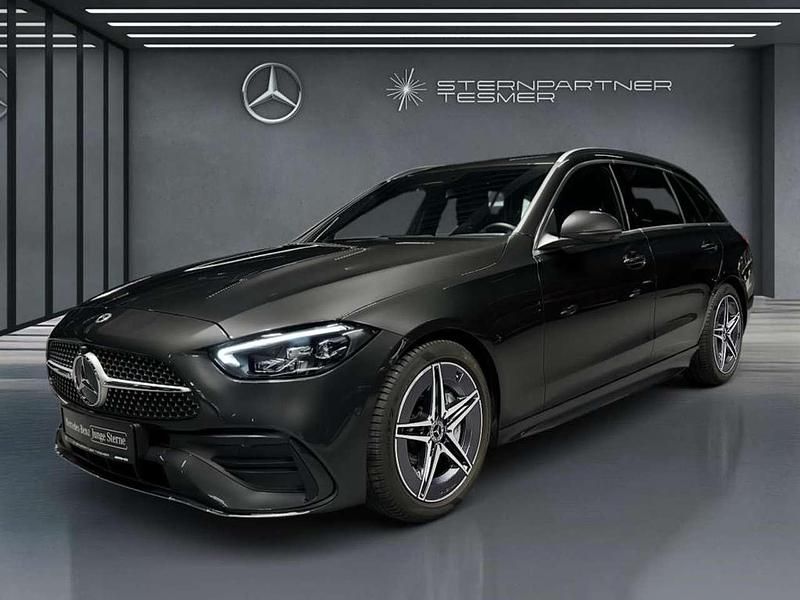 Grau Gebraucht 2025 Mercedes C180 AMG Limousine | 38.599 € (Fairer Preis) - Bild 1/3