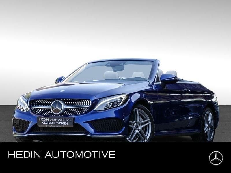 Blau Gebraucht 2017 Mercedes C400 AMG Cabrio | 44.999 € (Teuer) - Bild 1/4