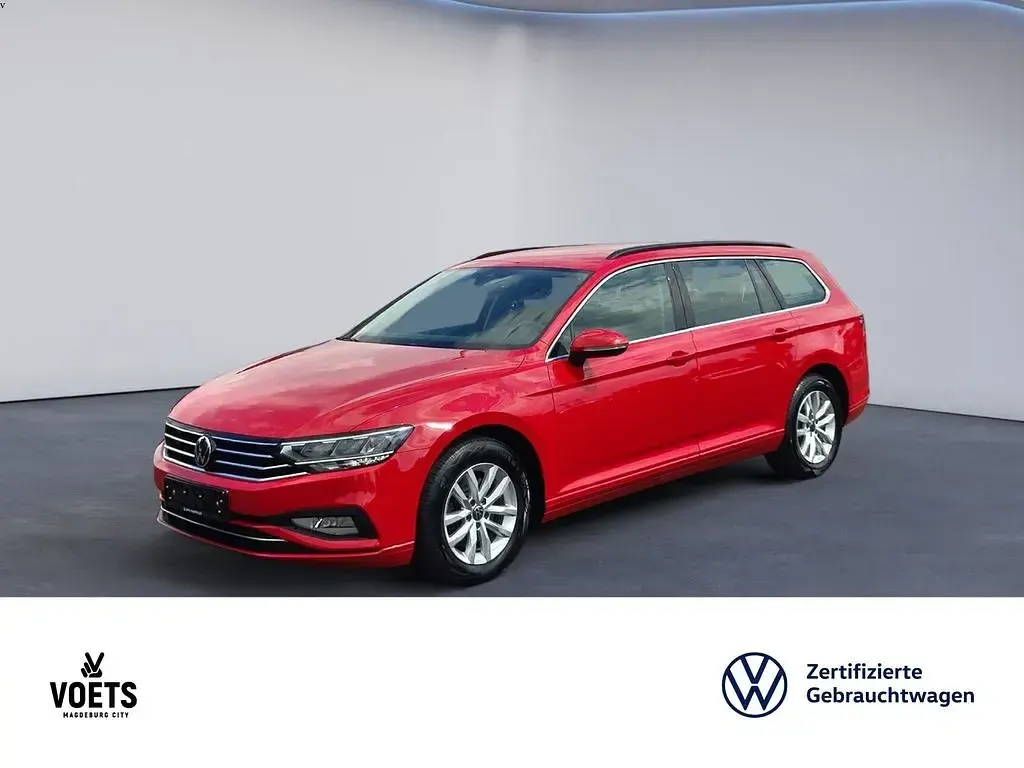 Gebraucht VW Passat Business 122 PS (89 kW) 2021 Rot Kombi