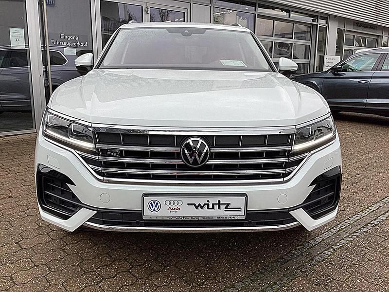 Gebraucht VW Touareg R-line 231 PS (169 kW) 2022 Weiß SUV