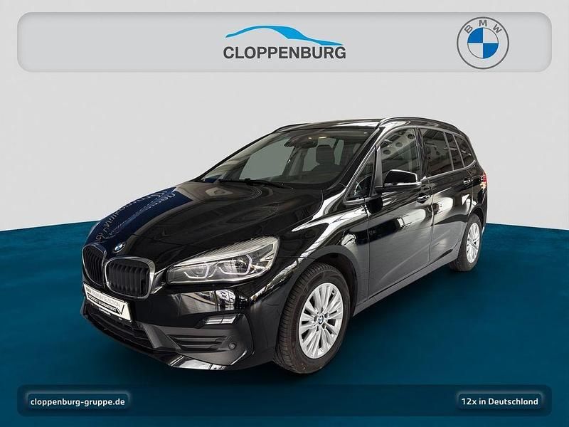 Schwarz Gebraucht 2022 BMW 218 Gran Tourer Van / Kleinbus | 25.980 € (Teuer) - Bild 1/3