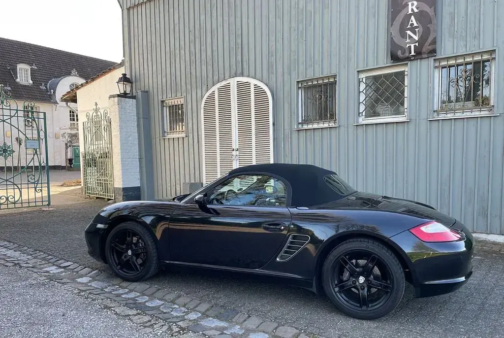Second-hand Porsche Boxster 239 CP (175 kW) 2004 Negru Cabrio