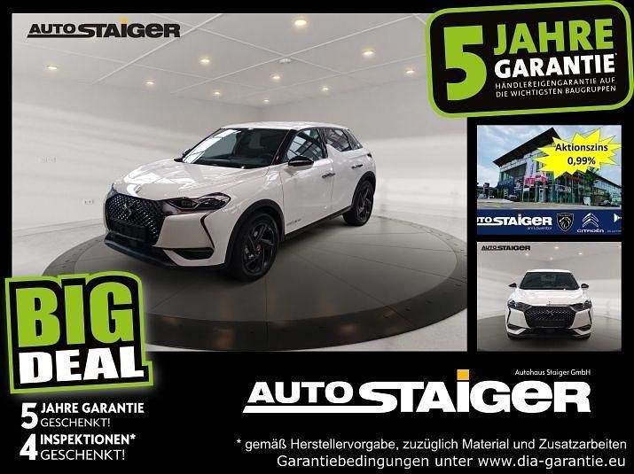 Lack weiss banquise/typ aussenverkl Gebraucht 2022 DS Automobiles DS3 Crossback E-Tense Performance Line Plus SUV | 15.999 € (Guter Preis) - Bild 1/3