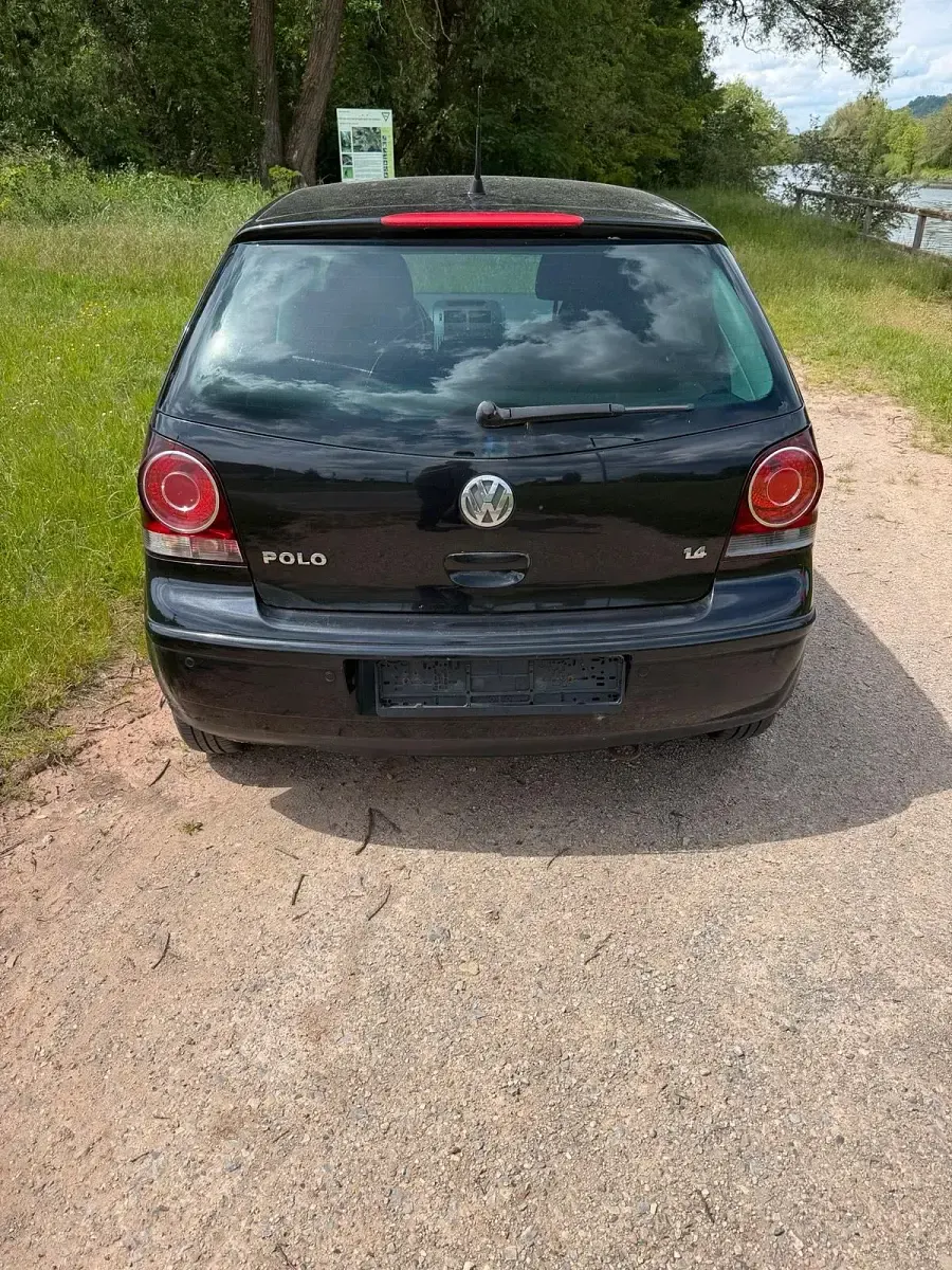 Gebraucht VW Polo United 80 PS (58 kW) 2008 Schwarz Kleinwagen
