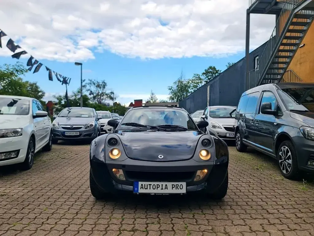 Gebraucht Smart Roadster 82 PS (60 kW) 2005 Tridionsicherheitszelle silbe Cabrio