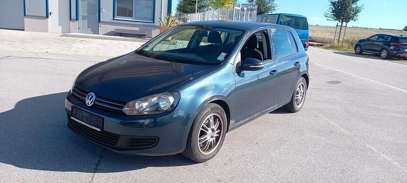 Blau Gebraucht 2009 VW Golf VI Kleinwagen | 2.750 € (Superpreis) - Bild 1/4