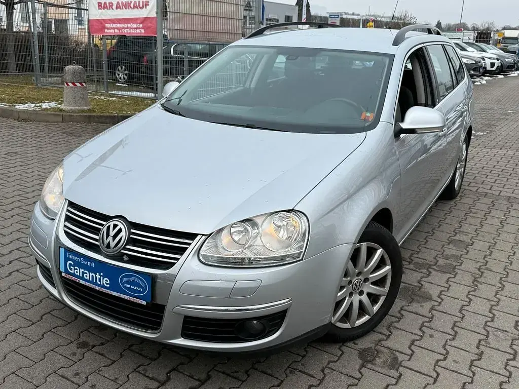 Second-hand VW Golf VI Comfortline 122 CP (89 kW) 2008 Argintiu Hatchback