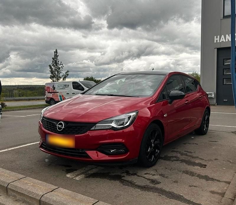 Gebraucht Opel Astra 122 PS (89 kW) 2021 Rot Kleinwagen