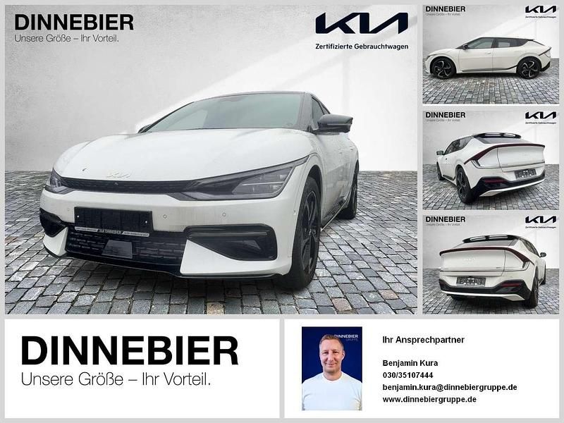 Schneeweiss perleffekt Gebraucht 2024 Kia EV6 4 SUV | 40.830 € (Superpreis) - Bild 1/4