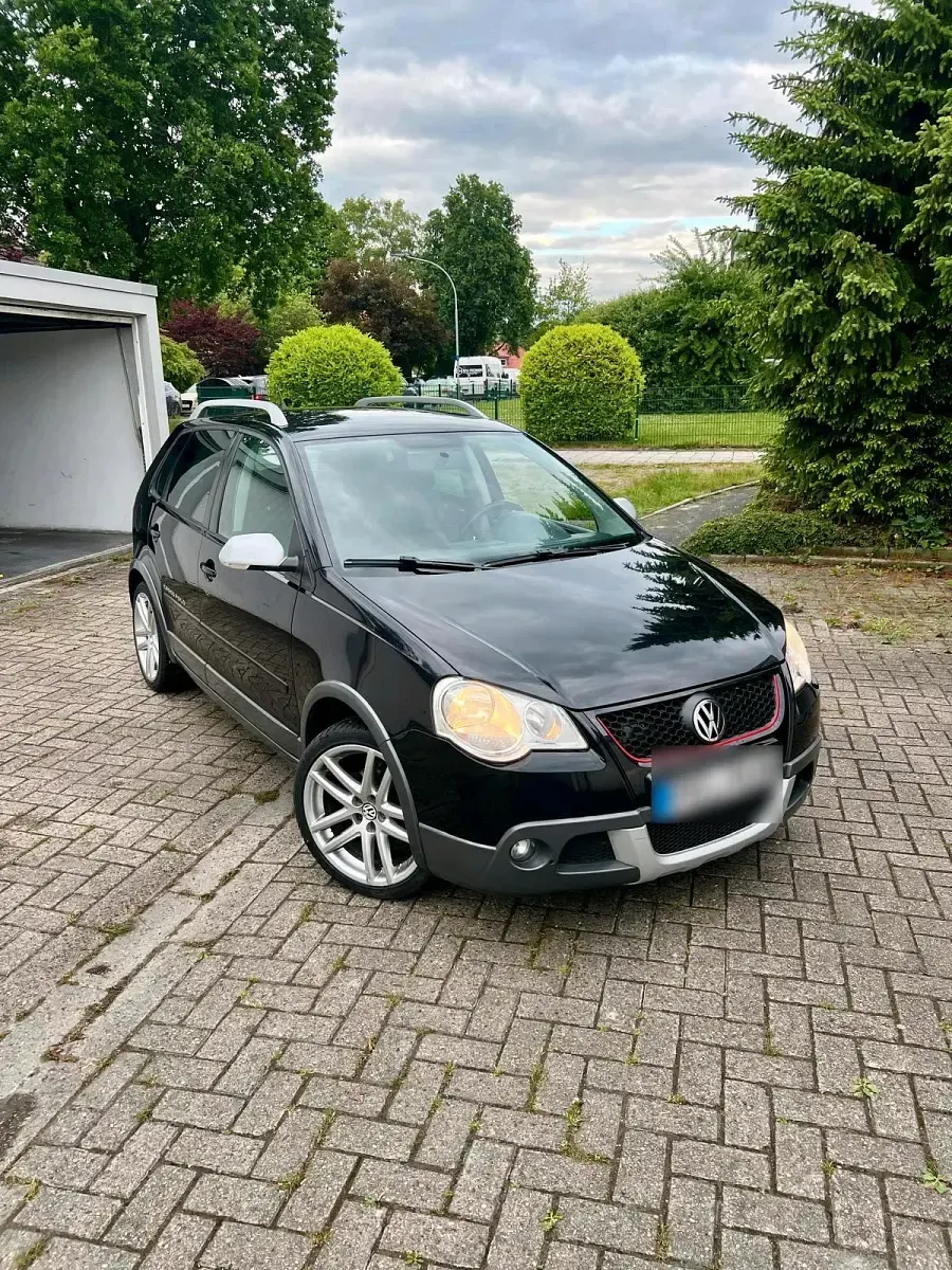 Gebraucht VW Polo Cross 80 PS (58 kW) 2008 Schwarz Kleinwagen