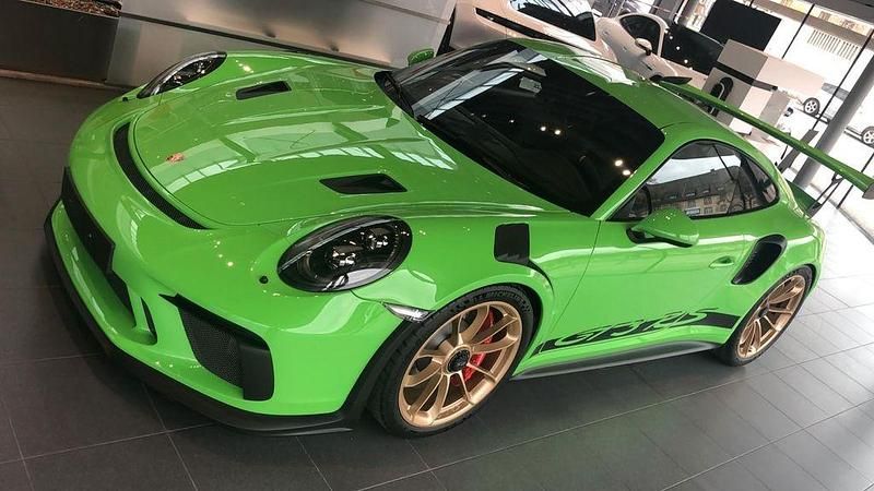 Grün Gebraucht 2018 Porsche 911 GT3 RS Coupé | 198.500 € - Bild 1/4