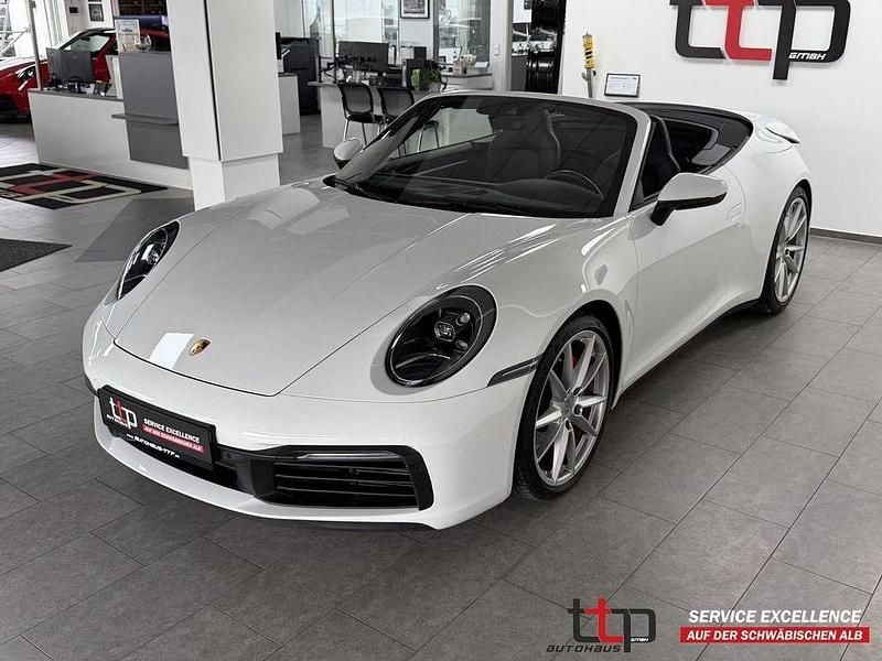 Weiß Gebraucht 2024 Porsche 911 Carrera S Cabriolet Cabrio | 131.850 € (Superpreis) - Bild 1/4