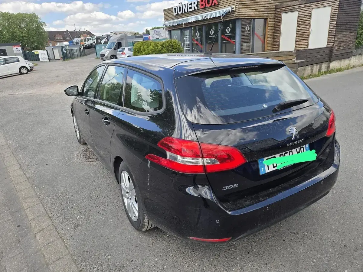 Gebraucht Peugeot 308 Business-Line 131 PS (96 kW) 2019 Schwarz Limousine