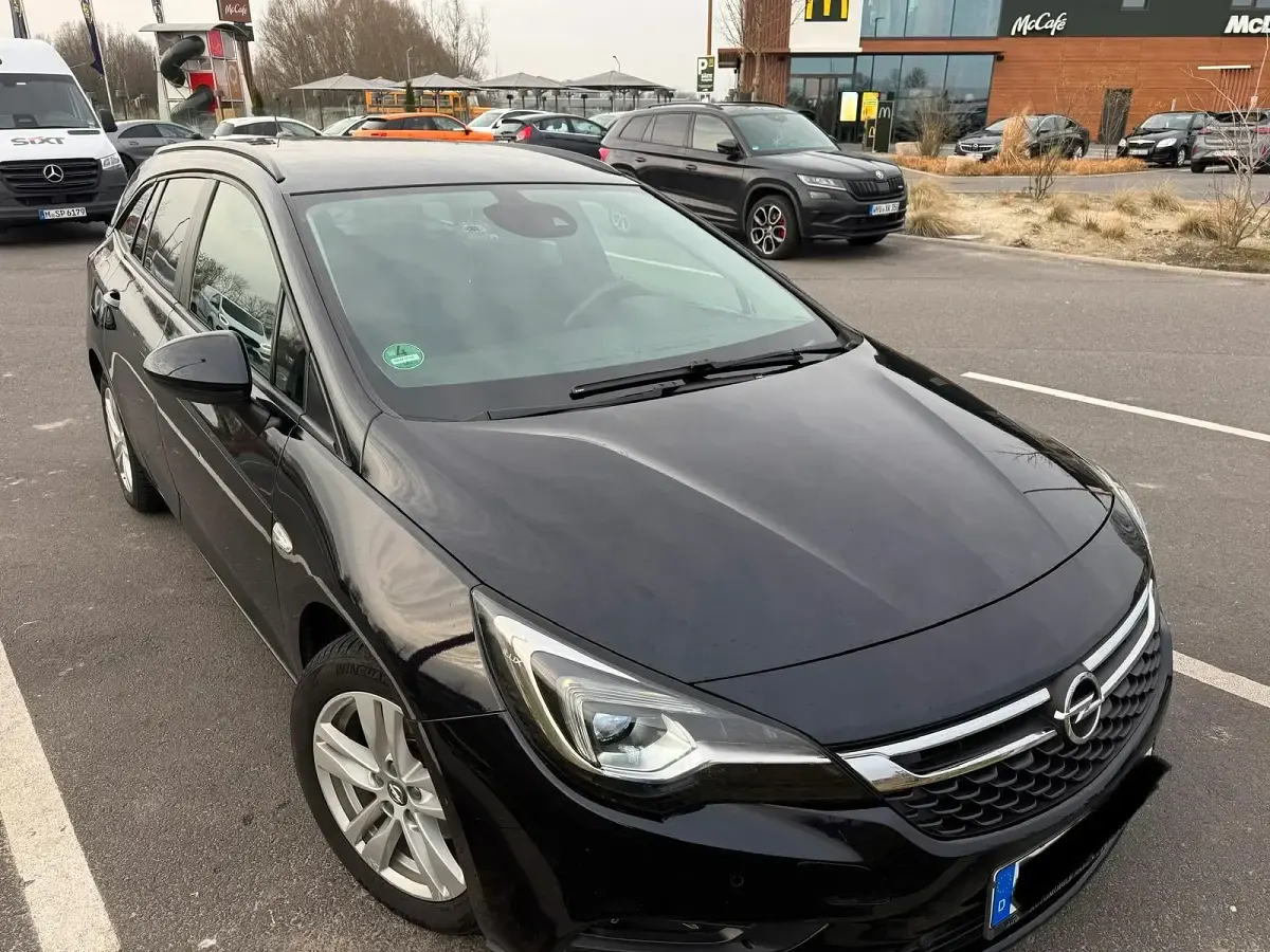 Gebraucht Opel Astra Business 110 PS (80 kW) 2019 Blau Kombi