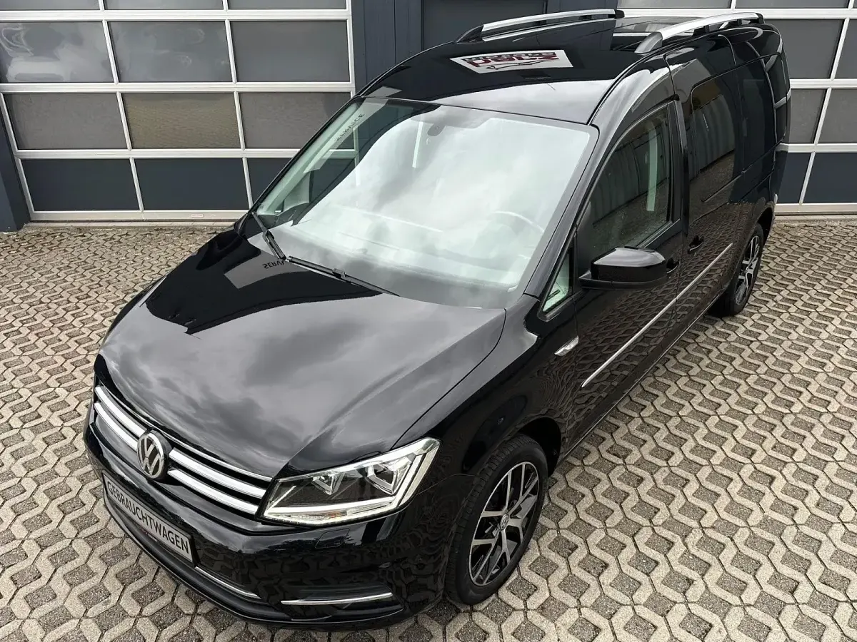 Gebraucht VW Caddy Maxi Highline 131 PS (96 kW) 2019 Schwarz Van / Kleinbus