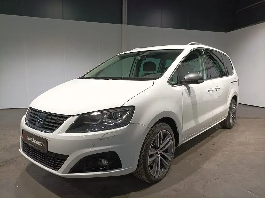 Gebraucht Seat Alhambra FR-Line 150 PS (110 kW) 2022 Weiß Van / Kleinbus
