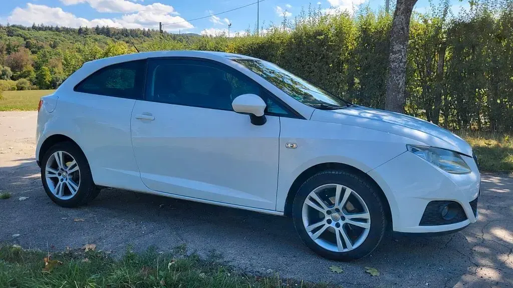 Gebraucht Seat Ibiza SC Reference 69 PS (50 kW) 2009 Weiß Kleinwagen