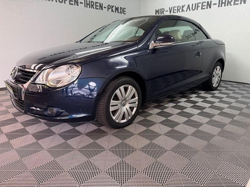 Gebraucht VW Eos 116 PS (85 kW) 2007 Blau Cabrio