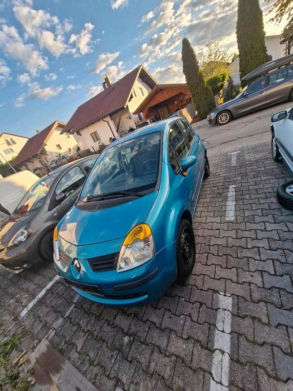 Second-hand Renault Modus 75 CP (55 kW) 2004 Albastru Monovolum