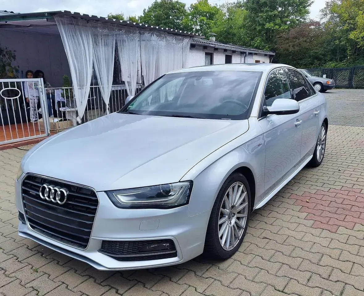 Usata Audi A4 S-Line 224 CV (164 kW) 2013 Argento Berlina