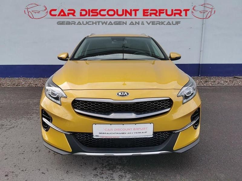 (yqm) quantumgelb met. Gebraucht 2021 Kia XCeed Spirit SUV | 18.850 € (Guter Preis) - Bild 1/4