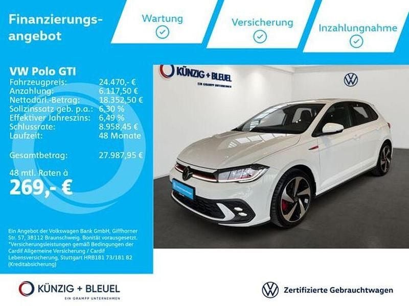 Pure white Gebraucht 2024 VW Polo IQ Drive Limousine | 24.470 € (Guter Preis) - Bild 1/4