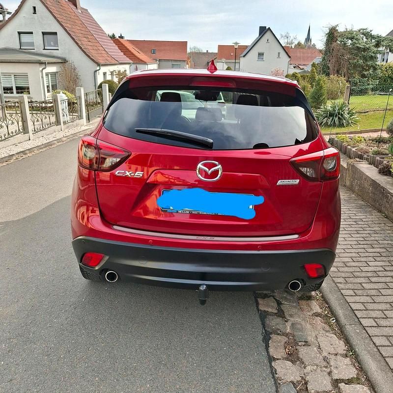 Gebraucht Mazda CX-5 150 PS (110 kW) 2015 Rot SUV
