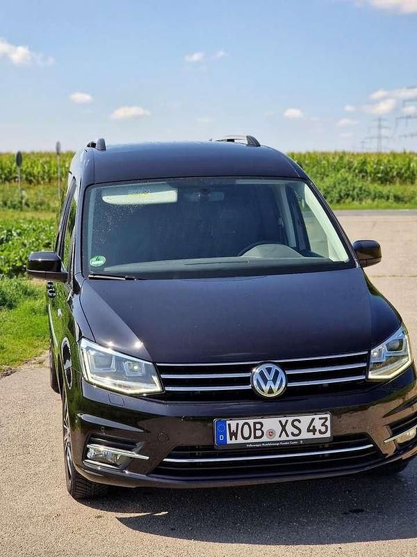 Schwarz Gebraucht 2020 VW Caddy Highline Van / Kleinbus | 32.000 € (Etwas zu teuer) - Bild 1/4