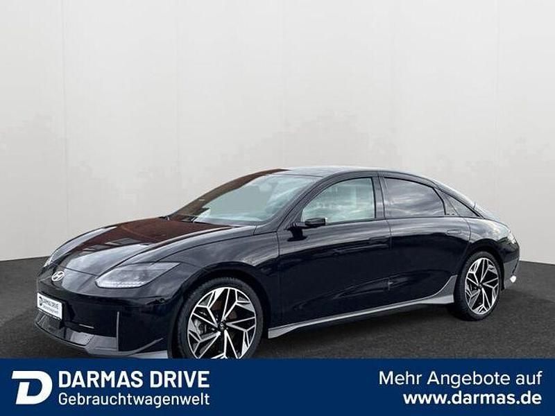 Blau Gebraucht 2024 Hyundai Ioniq 6 Dynamiq Limousine | 32.990 € (Superpreis) - Bild 1/4