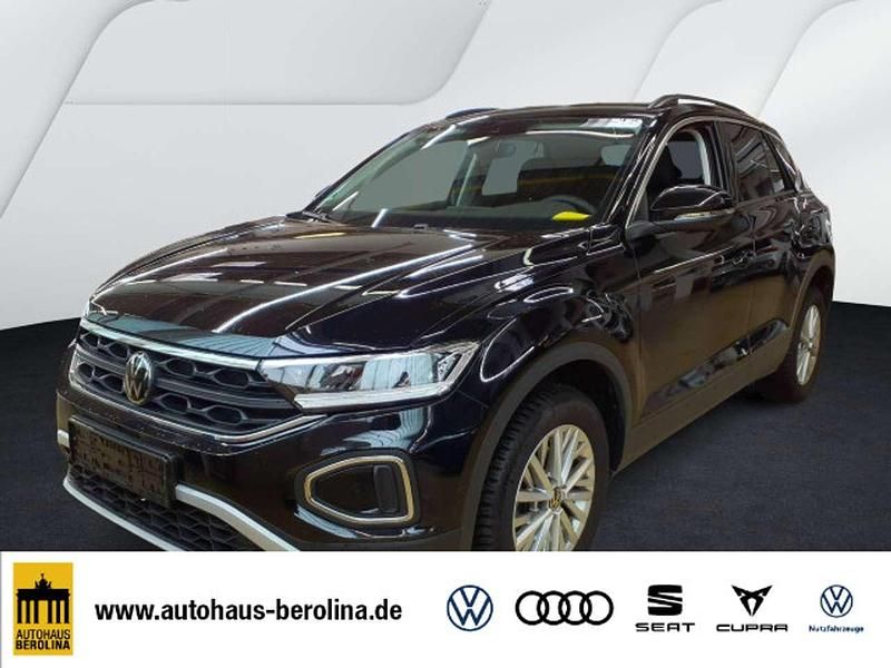 Schwarz Gebraucht 2024 VW T-Roc Life SUV | 22.222 € (Guter Preis) - Bild 1/3