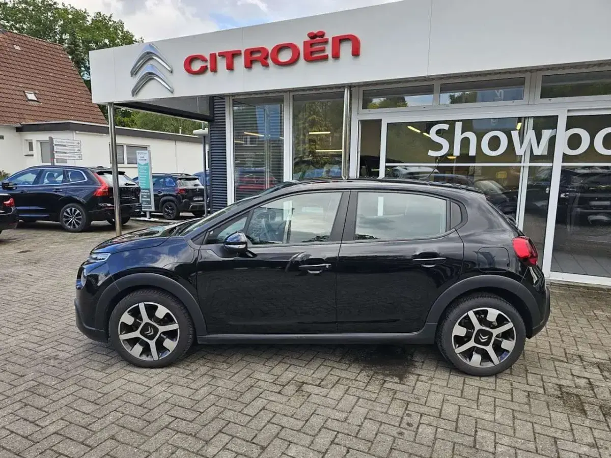 Gebraucht Citroën C3 Feel 110 PS (80 kW) 2019 Schwarz Kleinwagen