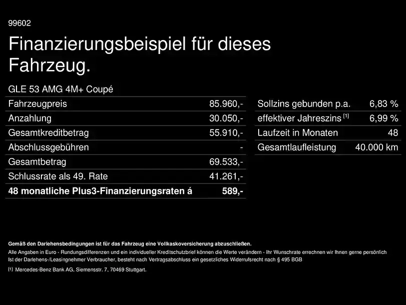 Gebraucht Mercedes GLE53 AMG AMG 435 PS (319 kW) 2022 SUV