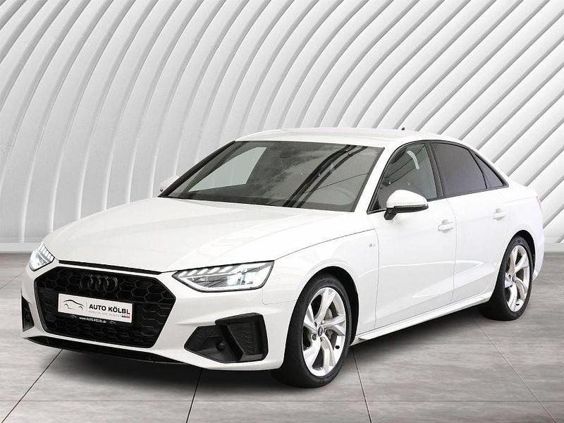 Weiß Gebraucht 2022 Audi A4 S-Line Limousine | 26.890 € (Fairer Preis) - Bild 1/4