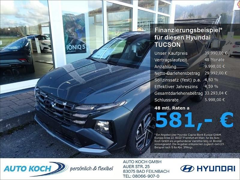 Cypress green / mic) (gruen Gebraucht 2025 Hyundai Tucson Prime SUV | 39.990 € (Etwas zu teuer) - Bild 1/4