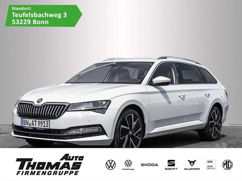 Weiß Gebraucht 2024 Skoda Superb Style Kombi | 33.880 € (Superpreis) - Bild 1/3