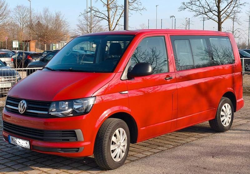 Gebraucht VW T6 150 PS (110 kW) 2018 Rot Van