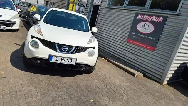 Gebraucht Nissan Juke 117 PS (86 kW) 2013 Weiß SUV