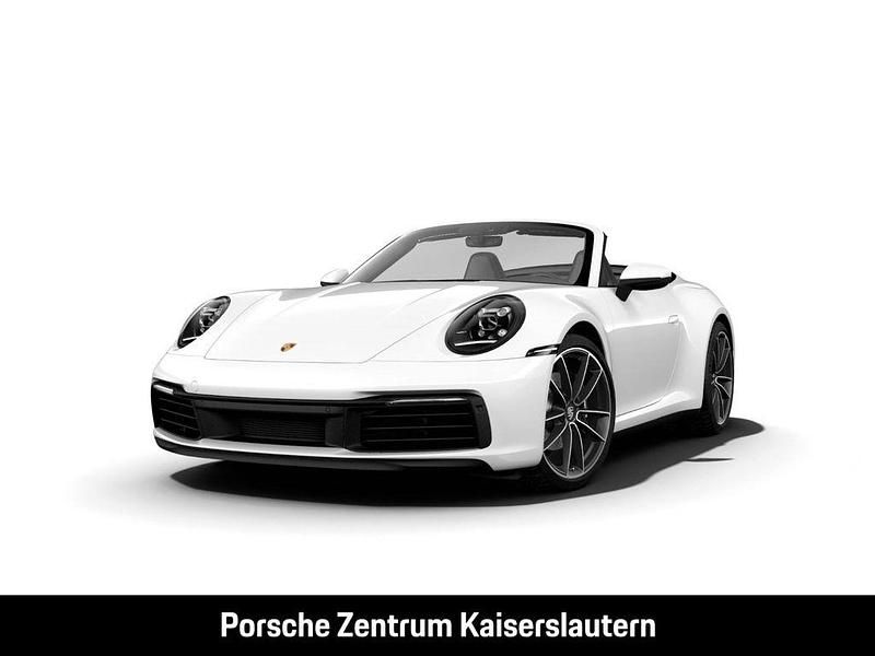 Weiß Gebraucht 2021 Porsche 911 Carrera Cabriolet Cabrio | 121.670 € (Etwas zu teuer) - Bild 1/4
