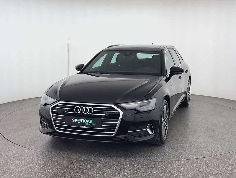 Schwarz (metallic) Gebraucht 2021 Audi A6 Sport Kombi | 37.470 € (Etwas zu teuer) - Bild 1/4