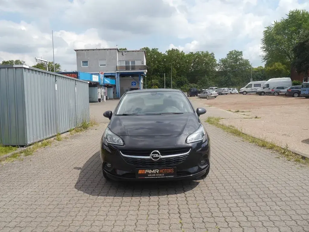 Gebraucht Opel Corsa 90 PS (66 kW) 2017 Schwarz Kleinwagen