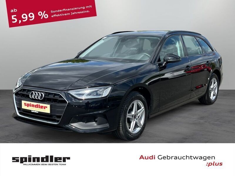 Brillantschwarz Gebraucht 2022 Audi A4 Sport Kombi | 20.980 € (Superpreis) - Bild 1/4