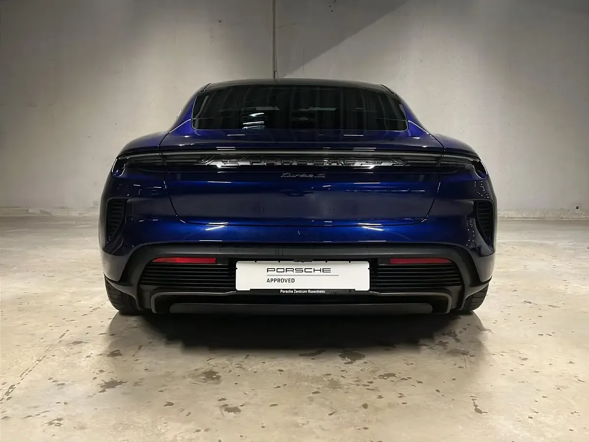 Gebraucht Porsche Taycan Turbo S 700 kW (952 PS) 2024 Blau Limousine