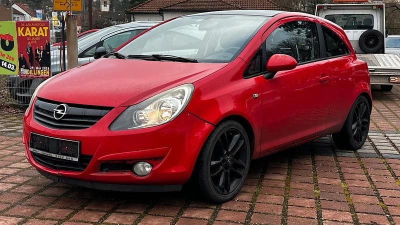 Gebraucht Opel Corsa 101 PS (74 kW) 2010 Rot Kleinwagen